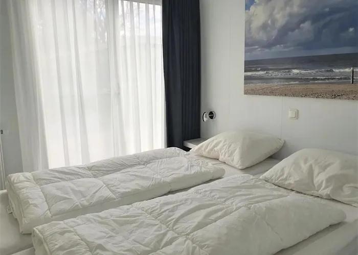 Knus chalet Heidebloem